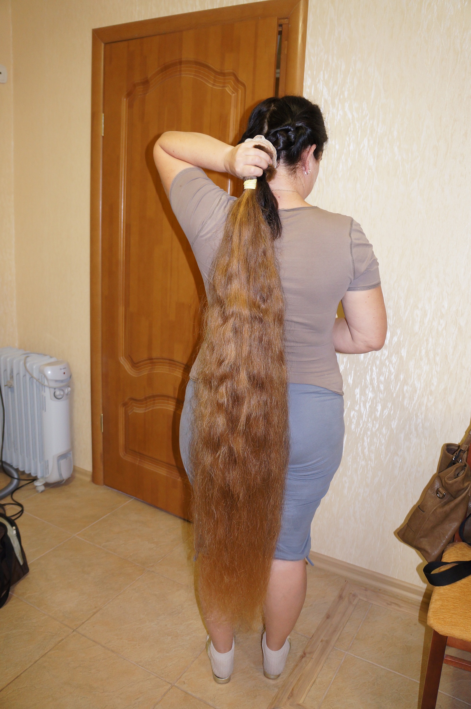 длина волос 40 см фото